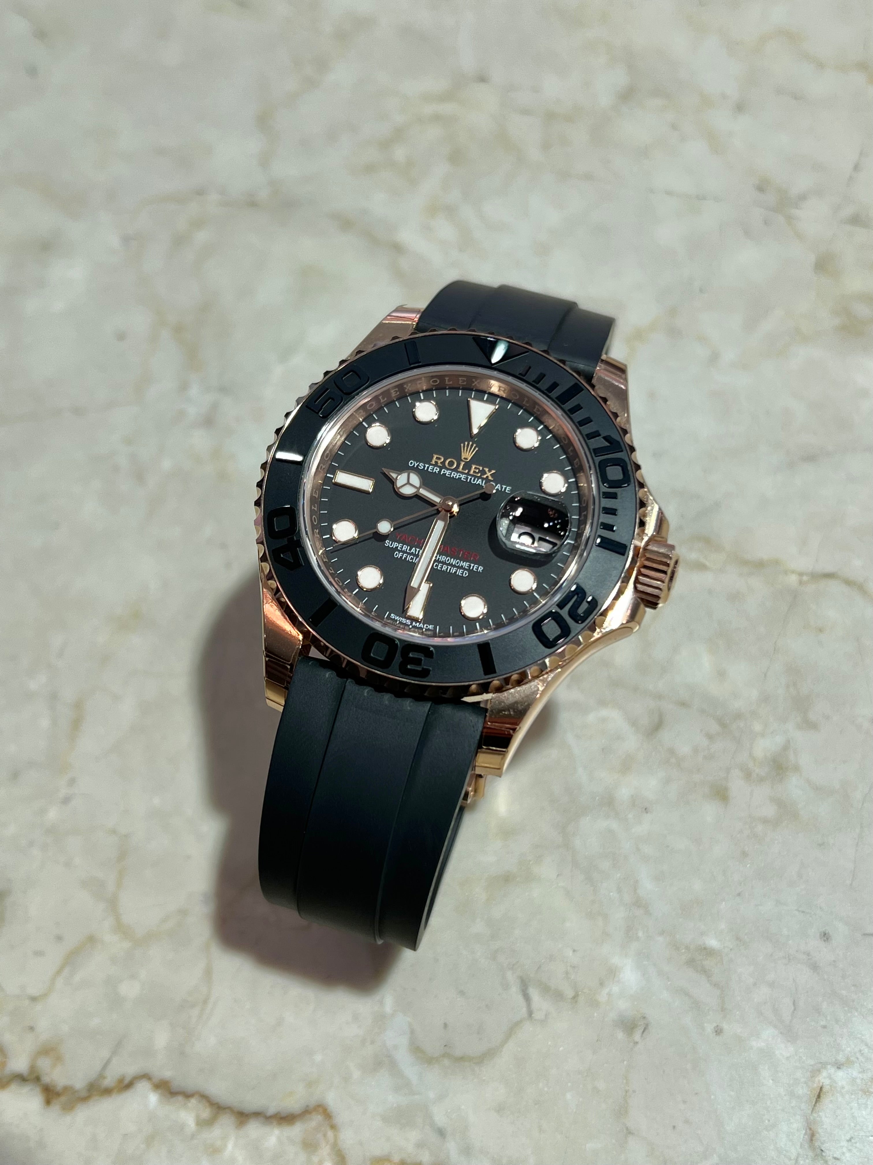 Rolex Everose Yacht-Master 116655 – David and Sons Timepieces