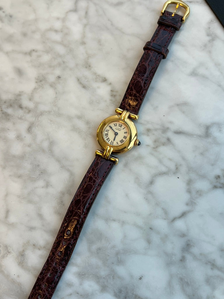 Cartier - Pre-owned Tank Vermeil 24mm 590002 – David and Sons