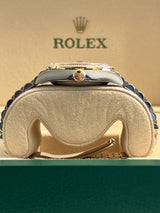 Rolex - Unworn Two Tone Yellow Gold Datejust 36mm Wimbledon Dial Diamond Bezel 126283RBR