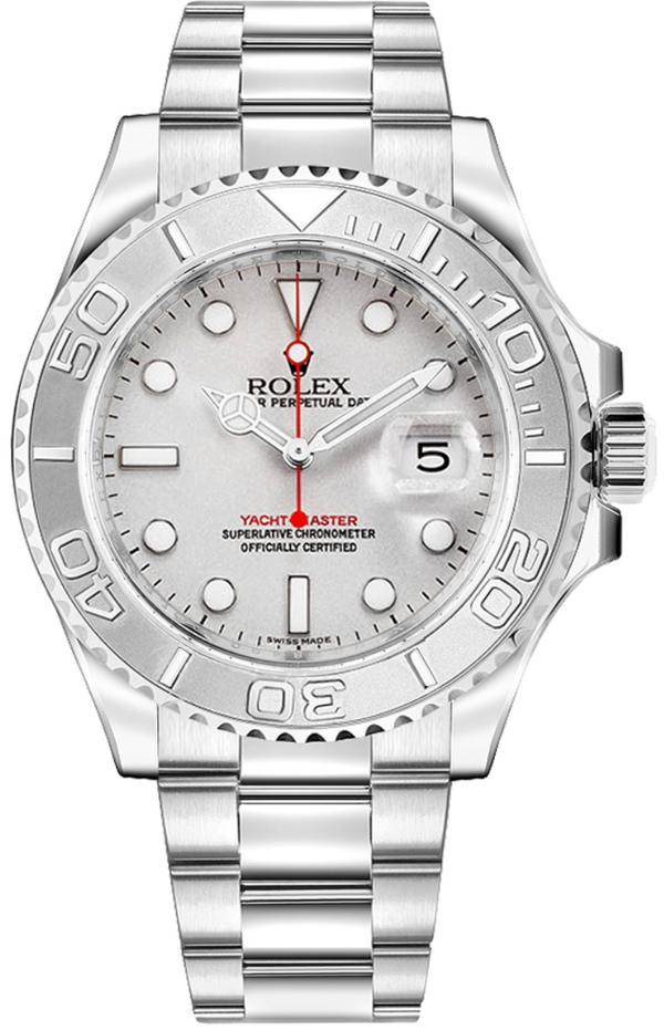 Rolex - Pre-owned Yacht-Master 40mm 116622 Silver Dial