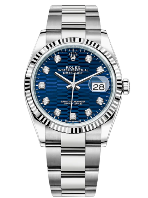 Rolex 36mm blue clearance dial