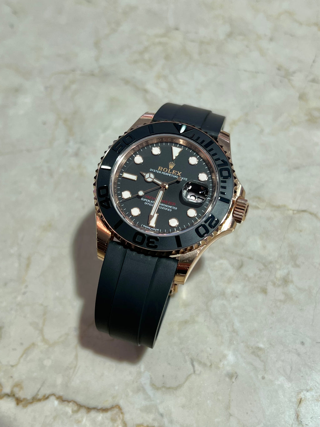 Rolex Everose Yacht-Master 116655 – David and Sons Timepieces