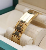 Rolex - Pre-owned Yellow Gold Submariner Date Blue Dial 116618LB