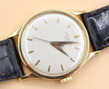 Patek Philippe - Pre-owned Yellow Gold Calatrava 35mm Silver Dial 570J