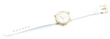 Patek Philippe - Pre-owned Rose Gold Calatrava Mother of Pearl Diamond Dial Diamond Bezel 4906R