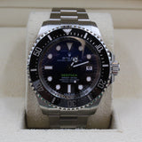 Rolex - Pre-owned Stainless Steel Deepsea James Cameron 44mm Blue Dial 136660