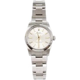 Rolex - Pre-owned Stainless Steel Oyster Perpetual 34 Silver Dial 124200