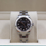 Rolex - Unworn Datejust 31 Grey Diamond Dial Oyster Bracelet 278274