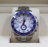Rolex - Pre-owned Yacht-Master II 44mm White Dial 116680