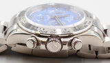 Rolex - Pre-owned White Gold Daytona Sodalite Dial 116509
