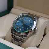 Rolex - Unworn Stainless Steel Milgauss 40mm Blue Dial 116400GV FULL STICKERS