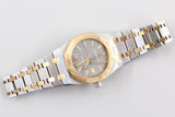 Audemars Piguet - Pre-owned Two Tone Yellow Gold Royal Oak 33mm Grey Dial 15000SA