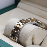 Rolex - Unworn Two Tone Yellow Gold Datejust 31 Champagne Index Dial Oyster Bracelet 278273