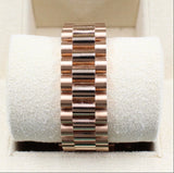Rolex - Pre-owned Rose Gold Datejust 31 Mother of Pearl Diamond Dial Presidential Bracelet 278275