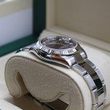 Rolex - Unworn Datejust 31 Grey Diamond Dial Oyster Bracelet 278274