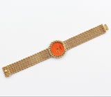 Patek Philippe - Pre-owned Yellow Gold 28mm Coral Dial 4282/001
