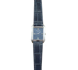 Patek Philippe - Pre-owned White Gold Gondolo 26mm Blue Dial 3491