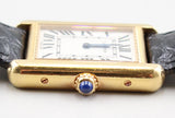 Cartier - Pre-owned Yellow Gold Tank Solo Small 24 x 31mm W1018755