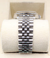 Rolex - Pre-owned Datejust 31 Silver Diamond Dial Jubilee Bracelet 278274