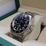 Rolex - Pre-owned Stainless Steel Deepsea James Cameron 44mm Blue Dial 136660