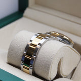 Rolex - Unworn Two Tone Yellow Gold Datejust 31 Champagne Index Dial Oyster Bracelet 278273