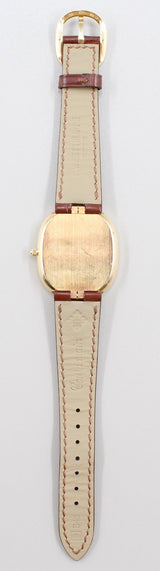 Patek Philippe - Pre-owned Yellow Gold Golden Ellipse Blue Dial 3738/100J