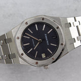 Audemars Piguet - Pre-owned Stainless Steel Royal Oak 35mm Grey Dial 4100ST