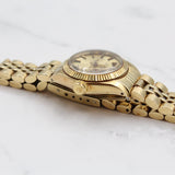Rolex - Pre-owned Yellow Gold Oyster Perpetual Champagne Index Dial 6719