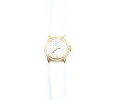 Patek Philippe - Pre-owned Rose Gold Calatrava Mother of Pearl Diamond Dial Diamond Bezel 4906R