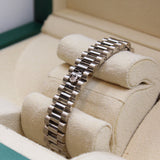 Rolex - Unworn White Gold Lady-Datejust 28mm Pink Opal Diamond Star Dial Diamond Bezel 279139RBR