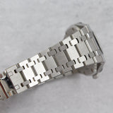 Audemars Piguet - Pre-owned Stainless Steel Royal Oak 35mm Grey Dial 4100ST