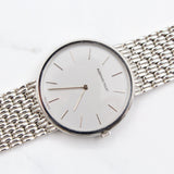Audemars Piguet - Pre-owned White Gold Ultra Thin 31mm Silver Dial