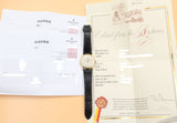 Patek Philippe - Pre-owned Yellow Gold Calatrava 35mm Silver Dial 570J