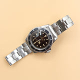 Rolex - Pre-owned Submariner Gilt Chapter Ring Exclamation Military Provenance Tropical Dial 5512