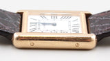 Cartier - Pre-owned  Rose Gold Tank Solo Small 24 x 31mm W5200024