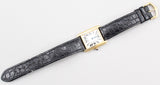 Cartier - Pre-owned Yellow Gold Tank Solo Small 24 x 31mm W1018755