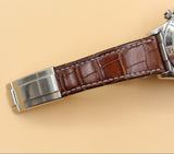 Rolex - Pre-owned 40mm Daytona Zenith Mother of Pearl Diamond Dial Leather Bracelet 16519