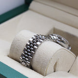 Rolex - Unworn Stainless Steel Lady-Datejust 28mm Grey Diamond Dial Jubilee Bracelet 279174