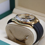 Rolex - Pre-owned Yellow Gold Daytona Champagne "Pikachu" Dial Oysterflex 126518LN