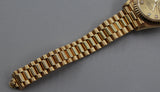Rolex - Pre-owned Yellow Gold Lady-Datejust 26mm Champagne Diamond Dial 69178