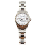 Rolex - Unworn Datejust 31 Mother of Pearl Diamond Dial Oyster Bracelet 278274