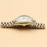 Rolex - Pre-owned Tridor Datejust 31 Silver Motif Diamond Dial Presidential Bracelet 68279