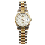 Rolex - Pre-owned Tridor Datejust 31 Silver Motif Diamond Dial Presidential Bracelet 68279