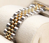 Rolex - Pre-owned Two Tone Yellow Gold Lady-Datejust 26mm "Meteorite" DIamond Dial Diamond Bezel Jubilee Bracelet  179383