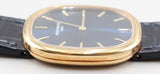 Patek Philippe - Pre-owned Yellow Gold Golden Ellipse Blue Dial 3738/100J