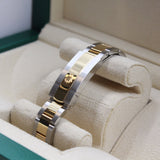 Rolex - Unworn Two Tone Yellow Gold Datejust 31 Champagne Index Dial Oyster Bracelet 278273