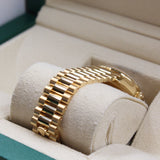Rolex - Unworn Yellow Gold Datejust 31 Silver Diamond Dial Presidential Bracelet 278278