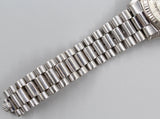 Rolex - Pre-owned White Gold Day-Date 36 Silver Pie Pan Dial 1803