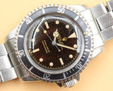 Rolex - Pre-owned Submariner Gilt Chapter Ring Exclamation Black Dial 5512