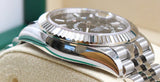 Rolex - Pre-owned Stainless Steel Sky-Dweller Black Dial Jubilee Bracelet 336934